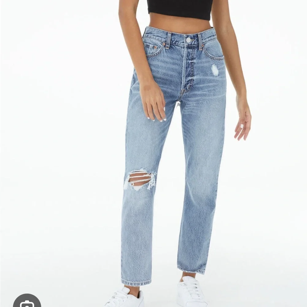 Aeropostale 90s Super High-Rise Straight Jeans Size 14